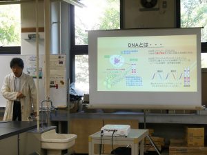 近大付属高校理科特別授業_座学1